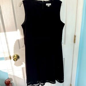 Black Calvin Klein dress size 14.